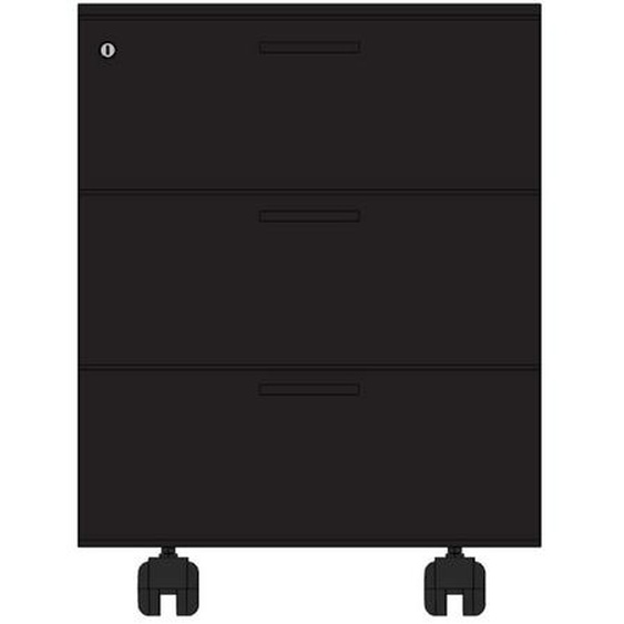 Caisson mobile Casting - 3 tiroirs - Noir