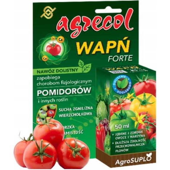 Calcium forte prévient les maladies physiologiques des tomates et autres plantes 50ml - Agrecol
