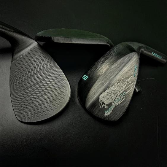 Cale forgée en acier au carbone CNC conducteur de golf fraisé putter de fer 1 couvercle en caoutchouc Jean Carlo Golf Wedge Club JC-203 mâle femelle