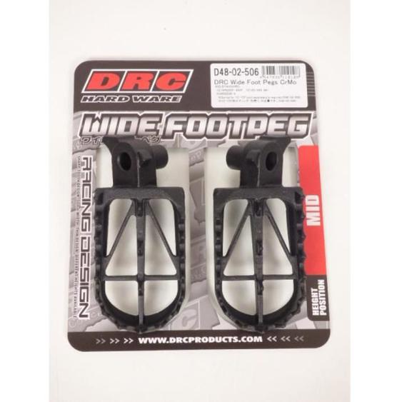 Cale pied moto - DRC - Yamaha 450 WR-F - Repose pieds large - Spécial cross - Enduro
