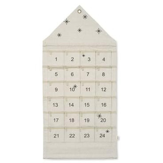 Calendrier de lAvent Star - court - sand