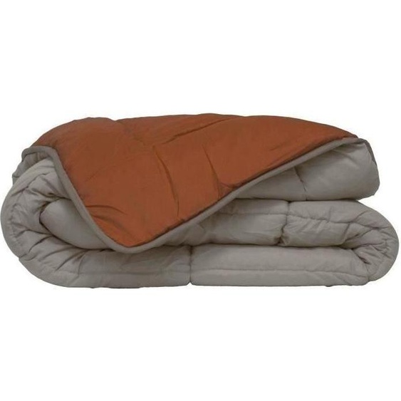 Couette chaude Microfibre Calgary, 220x240cm, 400g/m², Galet & Gingembre, OEKO-TEX, STOPFLAM
