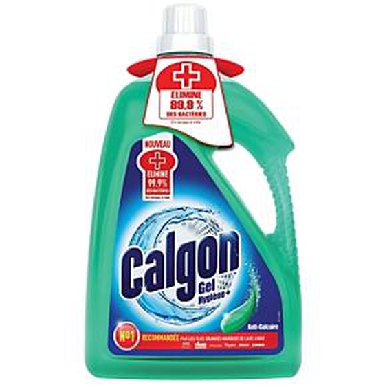 CALGON Gel anticalcaire lave-linge Calgon antibactérien 45 lavages
