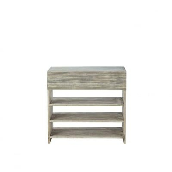 CALI  Meuble de salle de bain en bois dhévéa 80 cm
