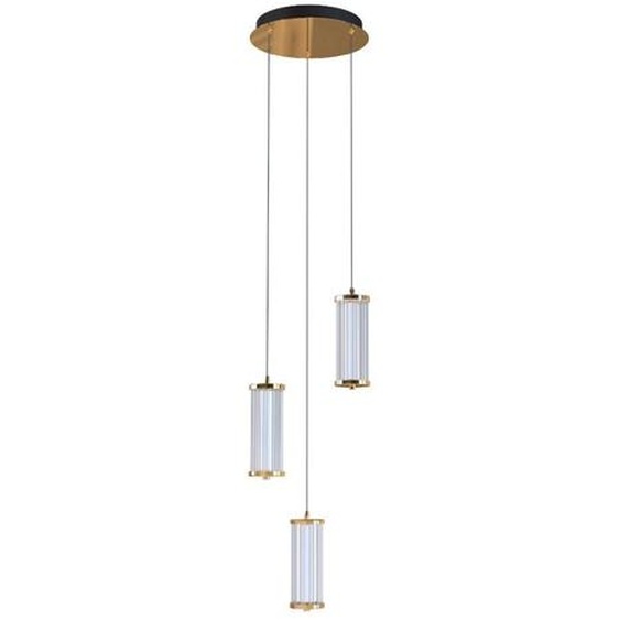 CALLY LED 23W lampe suspendue triple verre Zuma Line MD3147-3A-3GT