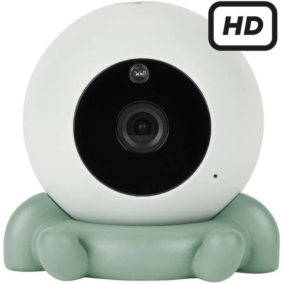 Caméra Additionnelle Hd Babyphone Vidéo Yoo Go+, Batterie Rechargeable, Longue Autonomie, Faible Emission Dondes Vert Deau, Noir