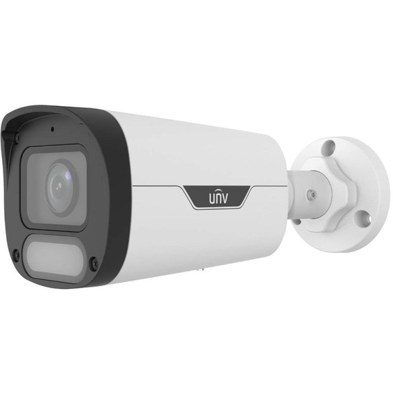 Caméra de Sécurité IP Uniview Easy Bullet 4MP 2.8mm PoE IP67 ColorHunter Blanche - IPC2314LE-ADF28KM-WP