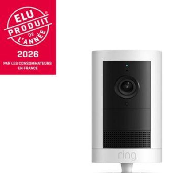 Caméra RING Cam Plus - Blanche