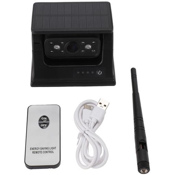 Caméra solaire WiFi sans fil de sauvegarde magnétique IP69 étanche HD 1080P vision nocturne caméra de recul pour RV camion remorque