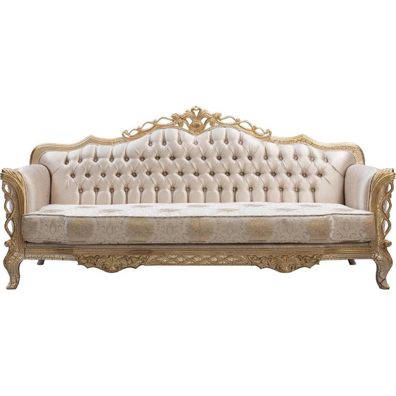 Canapé 3 places Salon Canapé Classique Design Luxe Canapé Textile Nouveau