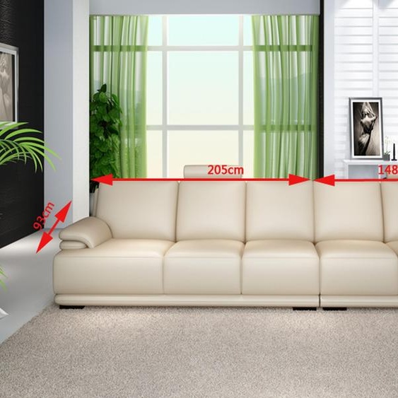 Canapé Canapé dangle Coussin xxl big long canapé 6 places canapé nouveau