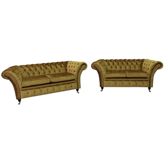 Canapé Chesterfield Coussin Nouveau 3 +2 Places