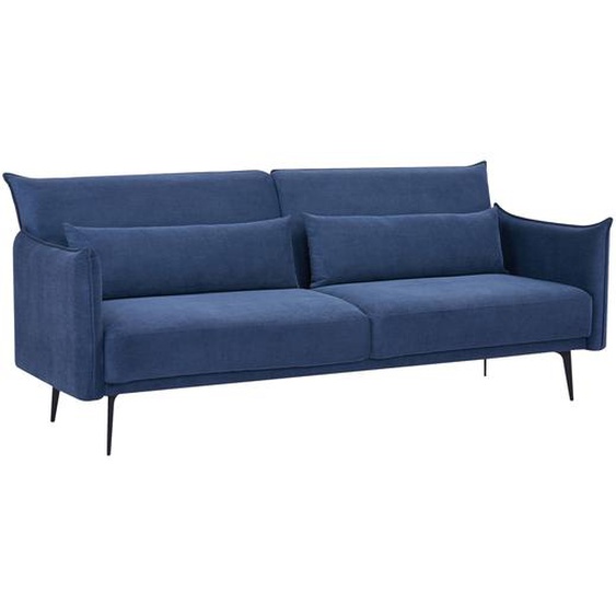 Canapé clic-clac Azeli 3 places, Bleu encre - Ancien : prix 549€