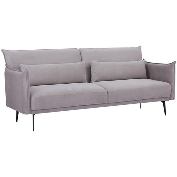 Canapé clic-clac Azeli 3 places, Gris souris - Ancien : prix 549€