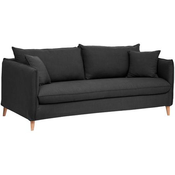 Canapé convertible Bolero 3 places, Gris ardoise
