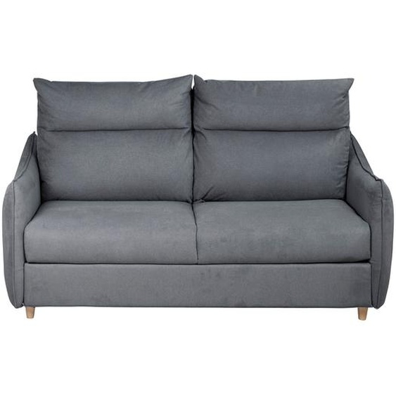 Canapé convertible flexbed tissu anthracite 3 places ANNIE