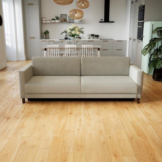 Canapé convertible - Gris Clair, design épuré, canapé lit confortable, confortable avec coffre de rangement - 224 x 75 x 98 cm, modulable