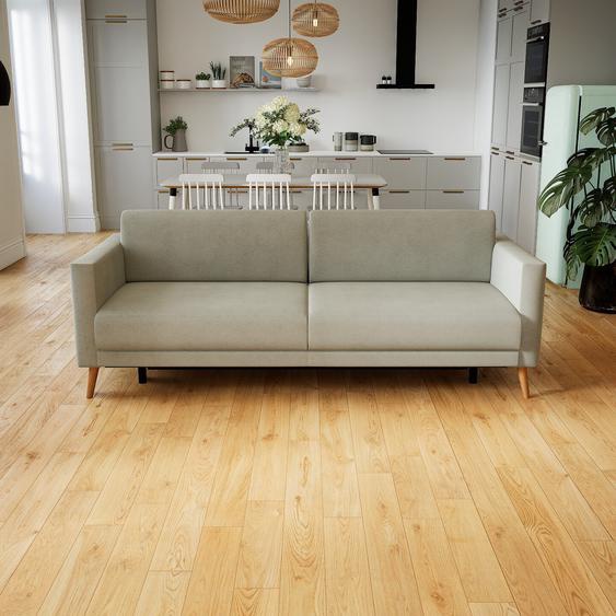 Canapé convertible - Gris Gravier, design épuré, canapé lit confortable, confortable avec coffre de rangement - 224 x 81 x 98 cm, modulable