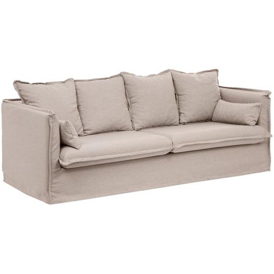 Canapé convertible Odilon 3 places, Beige