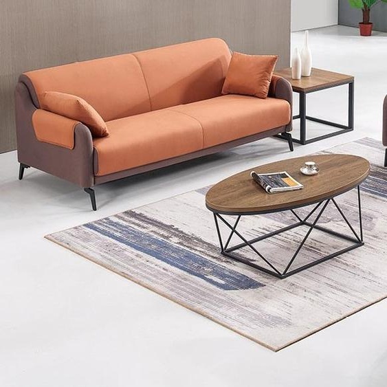 Canapé Coussin Tissu Canapé Garniture 3+1+1 places Aménagement de bureau