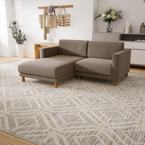 Canapé dangle - Beige Sable, design épuré, canapé en L ou angle, élégant avec méridienne ou coin - 184 x 75 x 162 cm, modulable