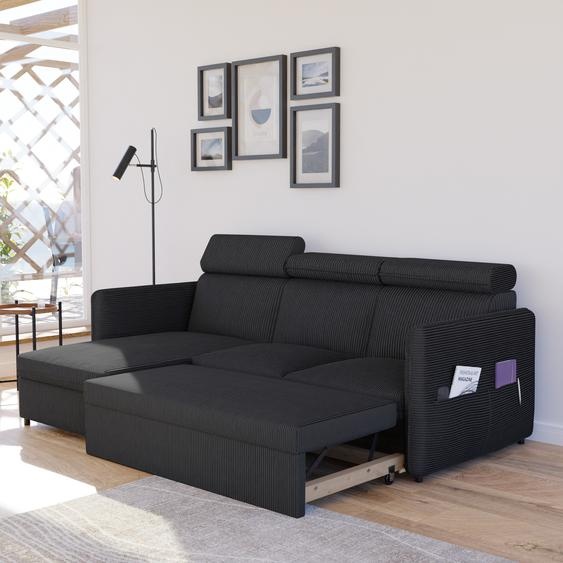Canapé dangle Beni avec fonction sommeil Canapé avec fonction relax et appuie-têtes Canapé avec fonction sommeil et coffre de rangement Canapé-lit Coin meublé Coin canapé-lit - Universal Couleur : Poso 135