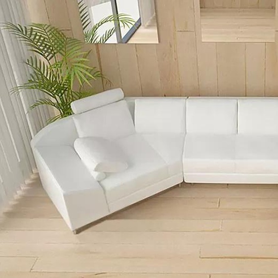 Canapé dangle Canapé en cuir Design Canapé dangle en forme de U Rembourrage moderne Meubles de salon