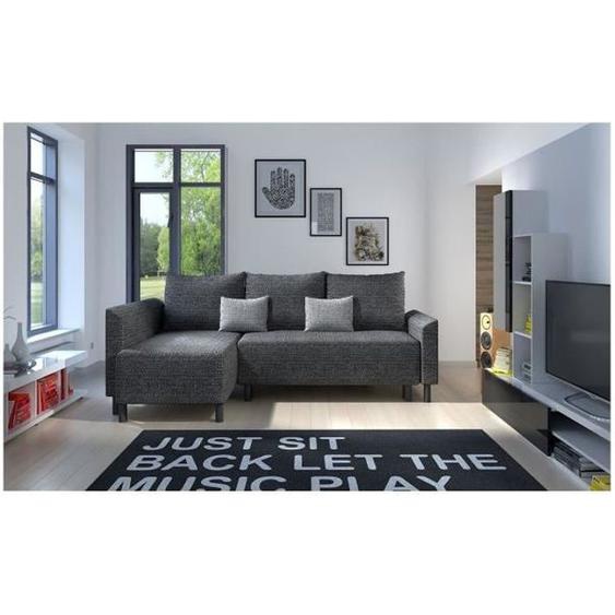 Canapé dangle convertible et réversible Debian gris