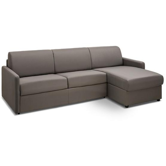 Canapé dangle réversible  convertible PARADISO gris silver express couchage 140 cm