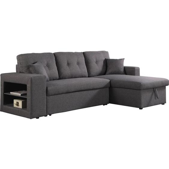 Canapé dangle convertible/réversible Axel - 3 places - Gris