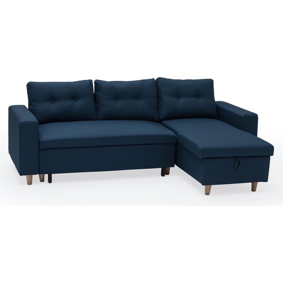 Canapé dangle convertible WADE 3 places bleu