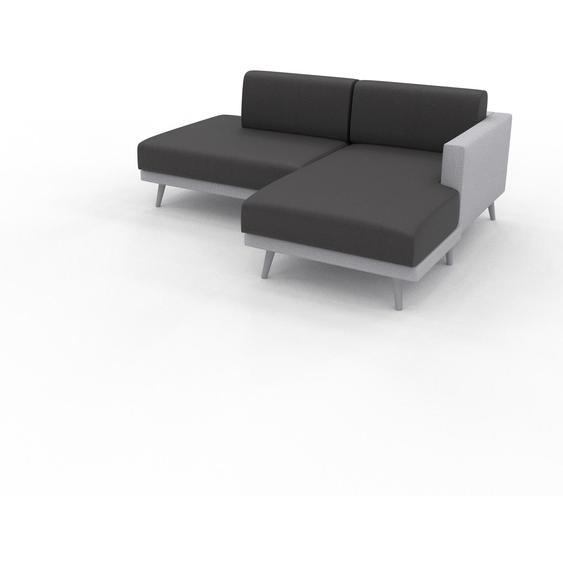 Canapé dangle - Gris Clair, design épuré, canapé en L ou angle, élégant avec méridienne ou coin - 212 x 81 x 162 cm, modulable