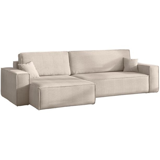 Canapé dangle Karl XL tissu Poso 100 beige