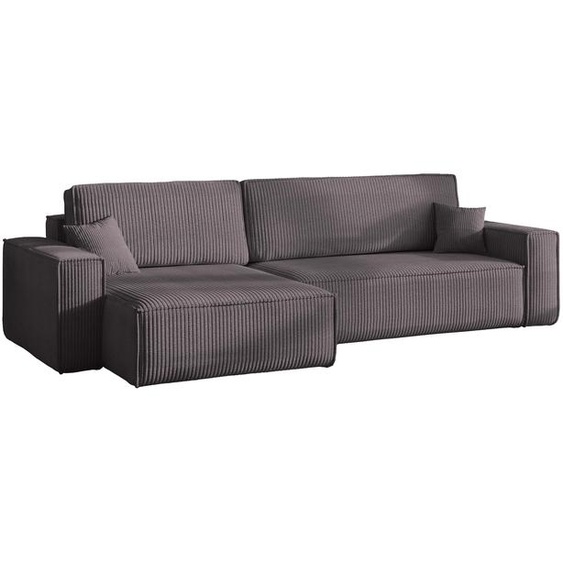 Canapé dangle Karl XL tissu Poso 22 gris