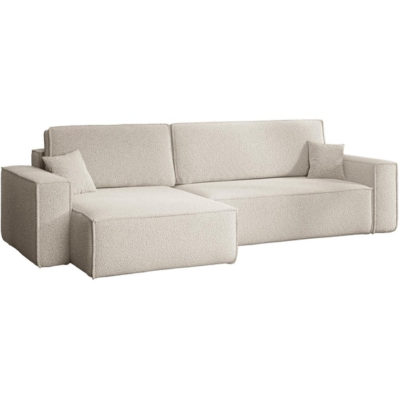 Canapé dangle Karl XL tissu Quelle 03 beige clair