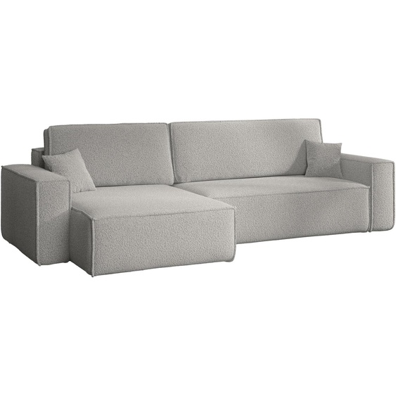 Canapé dangle Karl XL tissu Quelle 83 gris clair