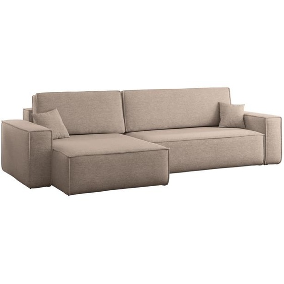 Canapé dangle Karl XL tissu Verita 16 marron
