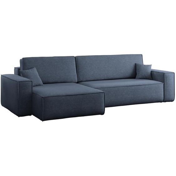 Canapé dangle Karl XL tissu Verita 73 bleu