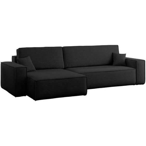 Canapé dangle Karl XL tissu Verita 98 noir