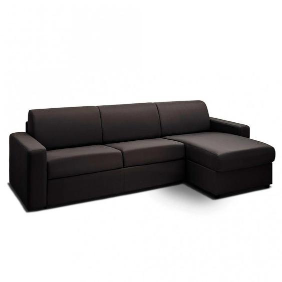 Canapé dangle réversible  convertible express MIDNIGHT velours gris ardoise couchage 140 cm