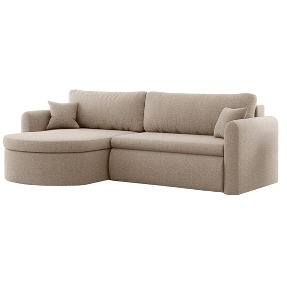 Canapé dangle universel Verona L avec fonction couchage, pour salon, beige