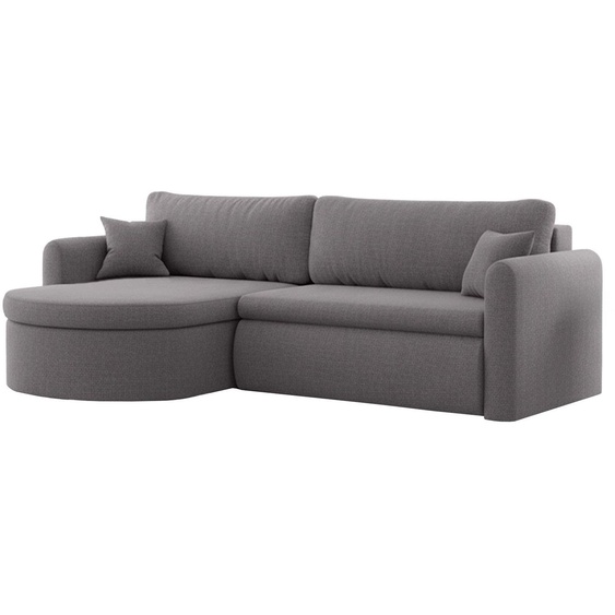 Canapé dangle universel Verona L avec fonction couchage, pour salon, gris