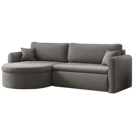Canapé dangle universel Verona L avec fonction couchage, pour salon, gris