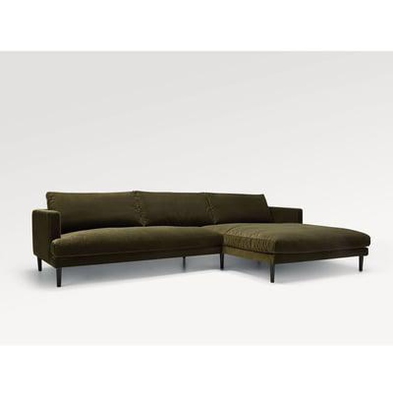 Canapé dangle velours 26 forest green Batignolles