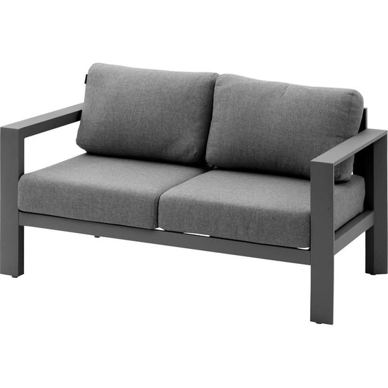 Canapé de jardin ÉVASION Graphite 2 places - Aluminium traité époxy, Oléfine Hespéride