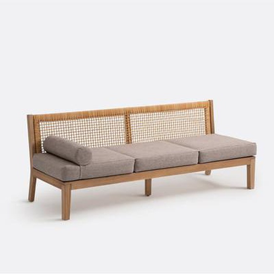Canapé de jardin modulable, 3 places Cedalia