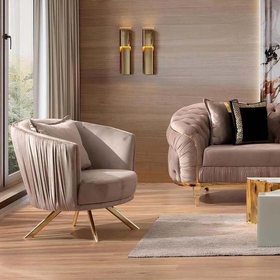 Canapé de luxe 31 places Textile Designer Chesterfield Canapé Moderne