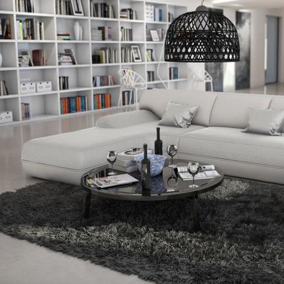 Canapé design en cuir panoramique - Woburn - Blanc 901