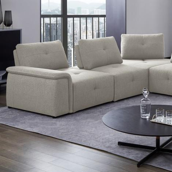 Canapé dossiers réglables modulable - Kamilo - Tissu Beige N35