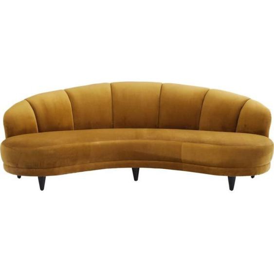 Canapé - KARE - Dschinn - 3 places - Tissu velours - Vintage - Fixe